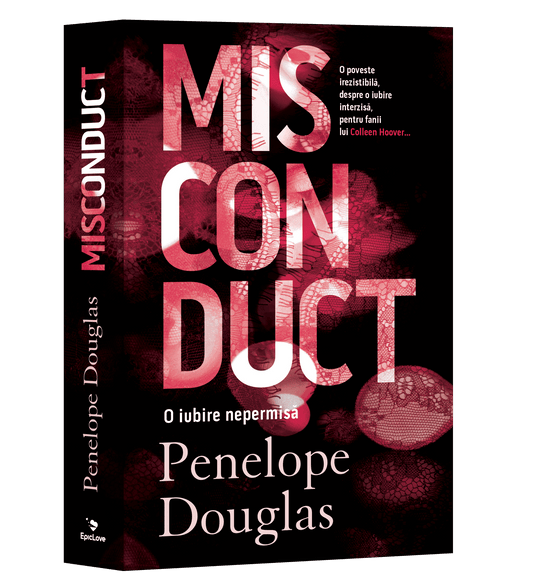 Misconduct. O iubire nepermisă de Penelope Douglas -copertă carte