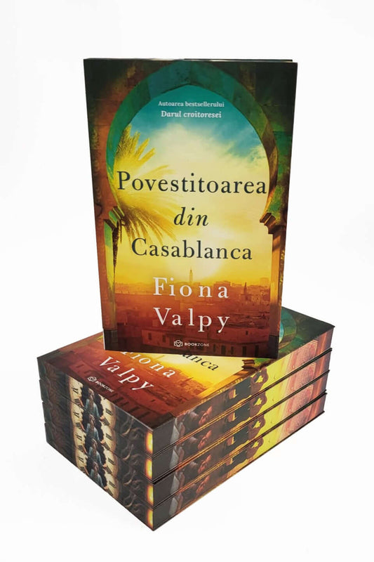 Povestitoarea din Casablanca - PRINTED EDGES - Bookbite