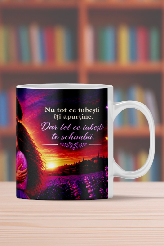 Cană Prin lanurile de lavandă