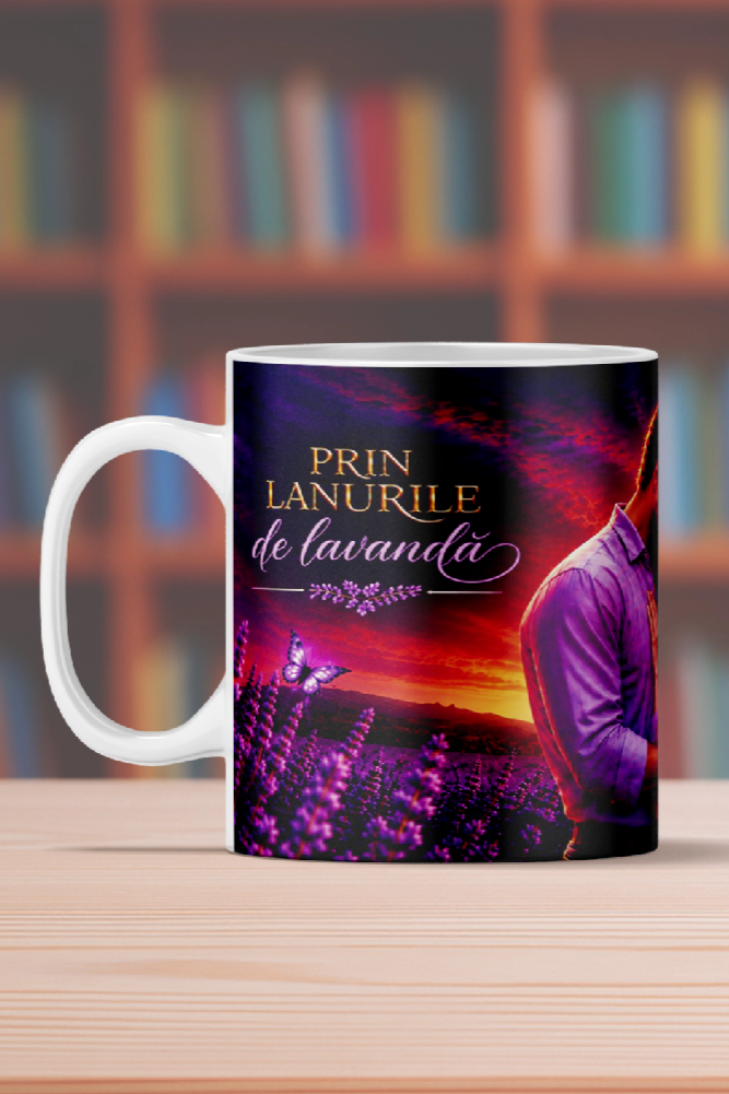 Cană Prin lanurile de lavandă
