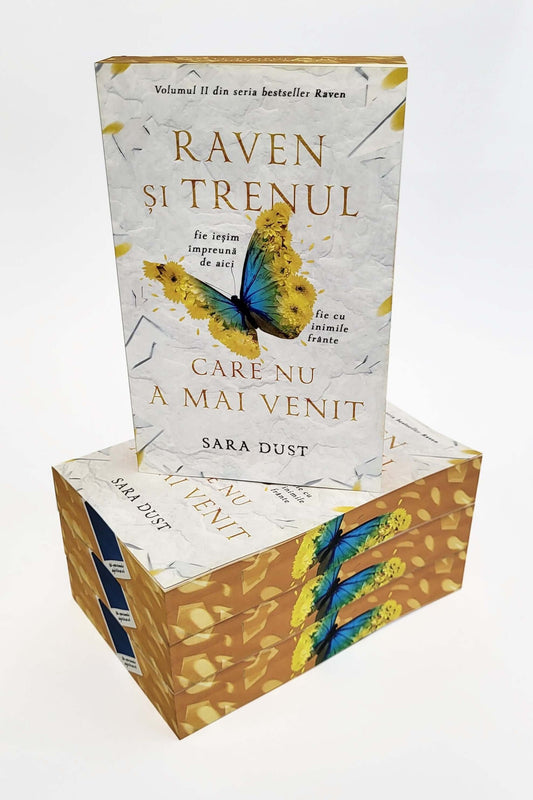 Raven și trenul care nu a mai venit Volumul II - PRINTED EDGES - Bookbite