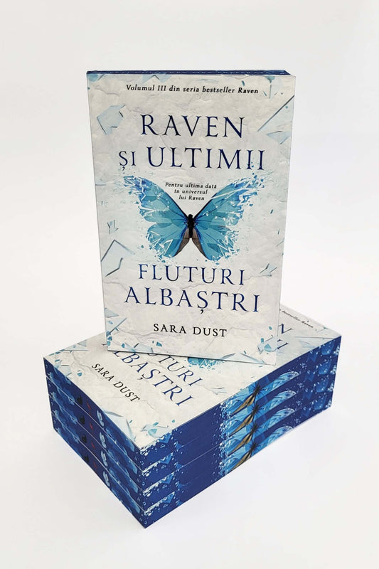 Raven și ultimii fluturi albaștri Volumul III - PRINTED EDGES - Bookbite