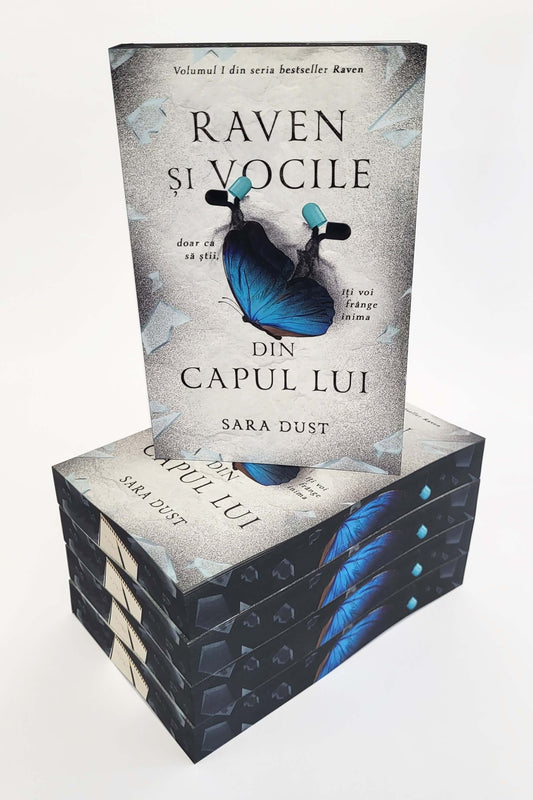 Raven și vocile din capul lui Volumul I - PRINTED EDGES - Bookbite
