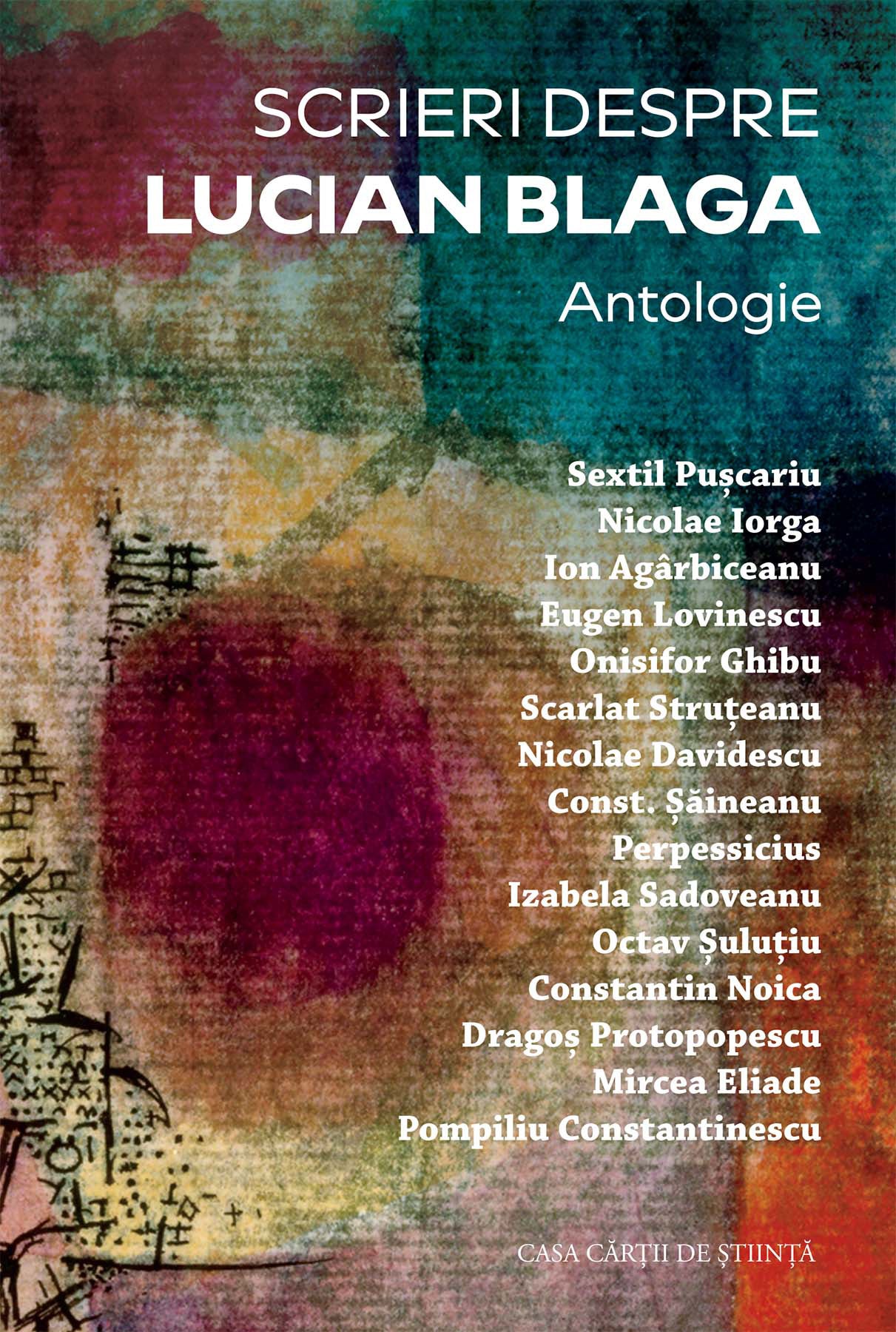 Scrieri despre Lucian Blaga. Antologie - PRINTED EDGES