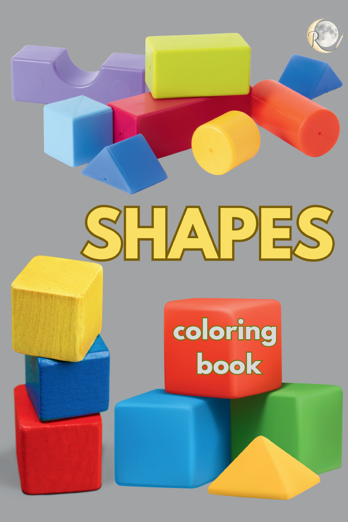 Shapes coloring book
