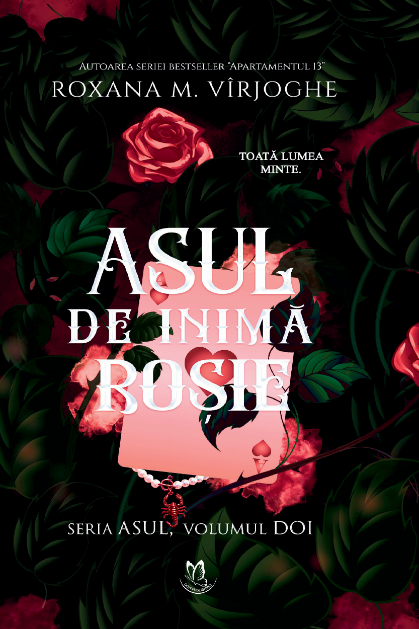 Asul de inimă roșie - PRINTED EDGES