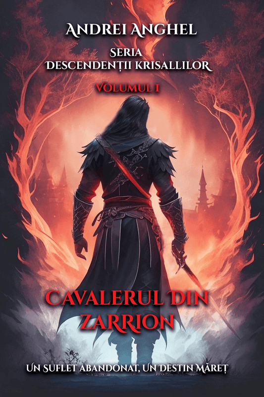 Cavalerul din Zarrion de Andrei Anghel - copertă carte