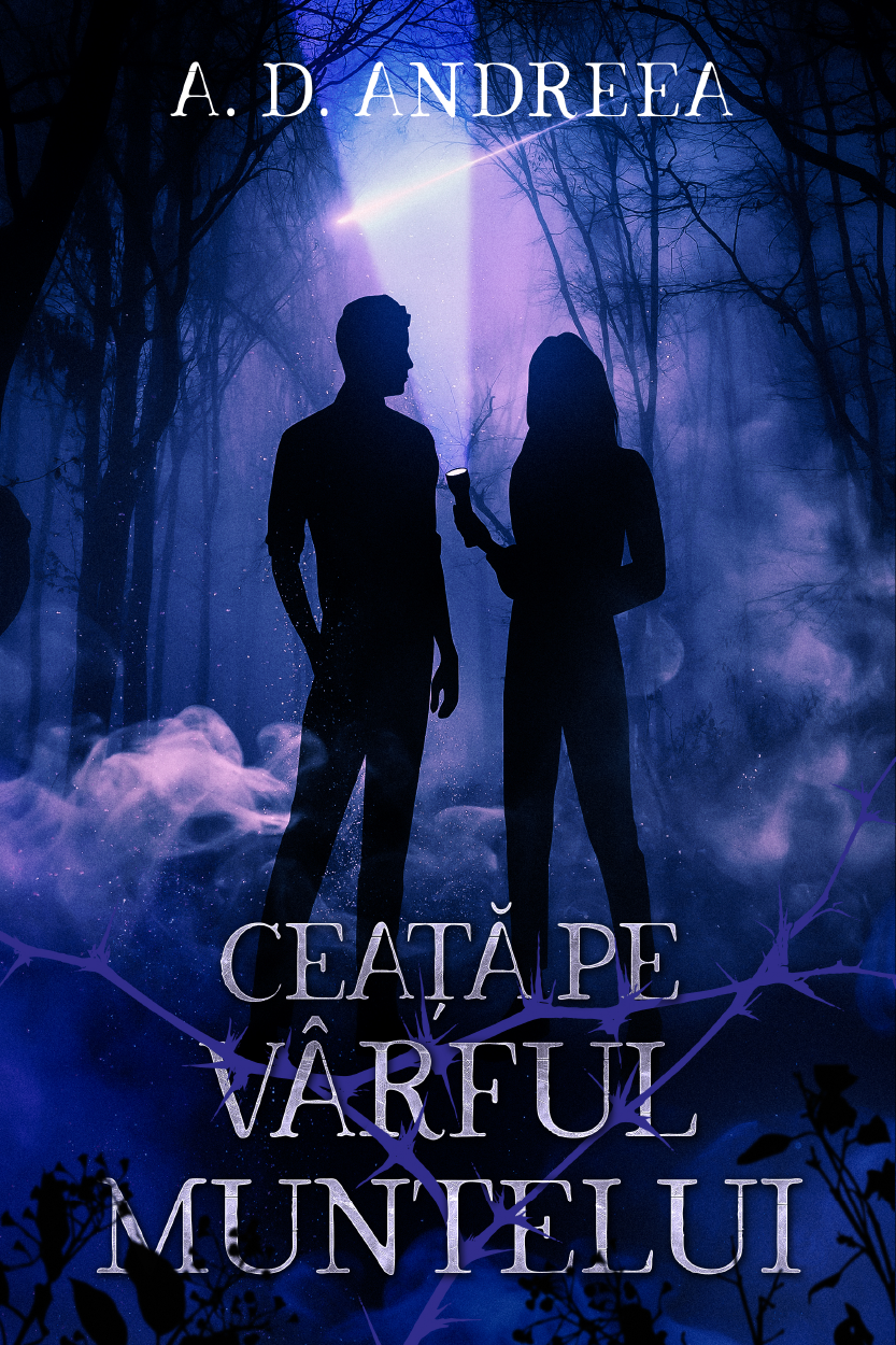 Ceață pe vârful muntelui