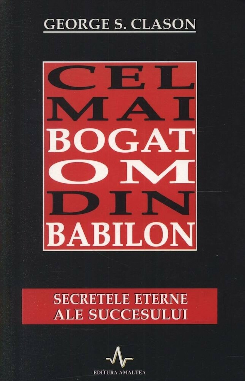 Cel mai bogat om din Babilon de George S. Clason-copertă carte