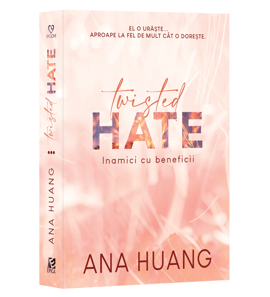 Twisted Hate. Inamici cu beneficii de Ana Huang - copertă carte