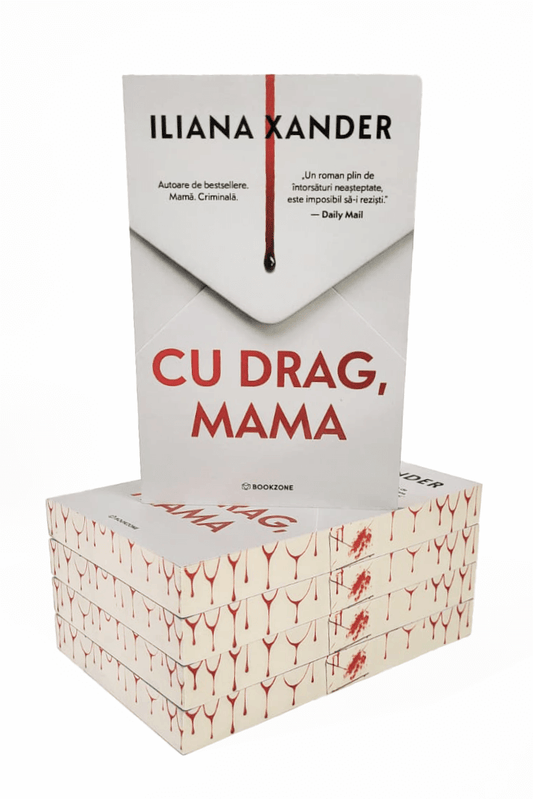 Cu drag, mama de  Iliana Xander- copertă carte