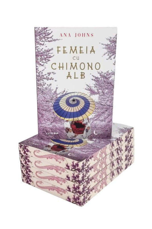 Femeia cu chimono alb - PRINTED EDGES