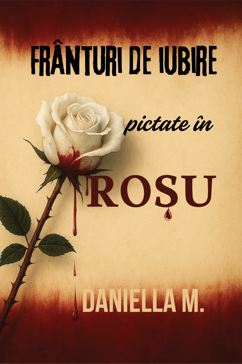 Frânturi de iubire pictate în roșu - PRINTED EDGES