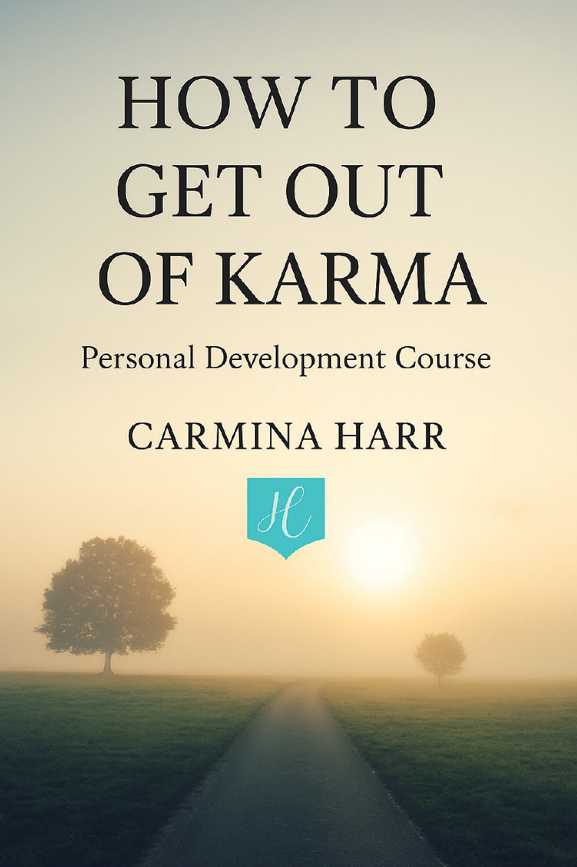 How to Get Out of Karma de  Carmina Harr-copertă carte