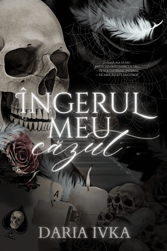 Îngerul meu căzut de Daria Ivka -copertă carte