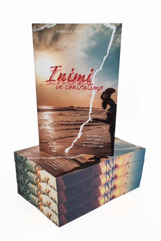 Inimi în contratimp – Printed Edges, de Andreea Anghelescu - copertă carte