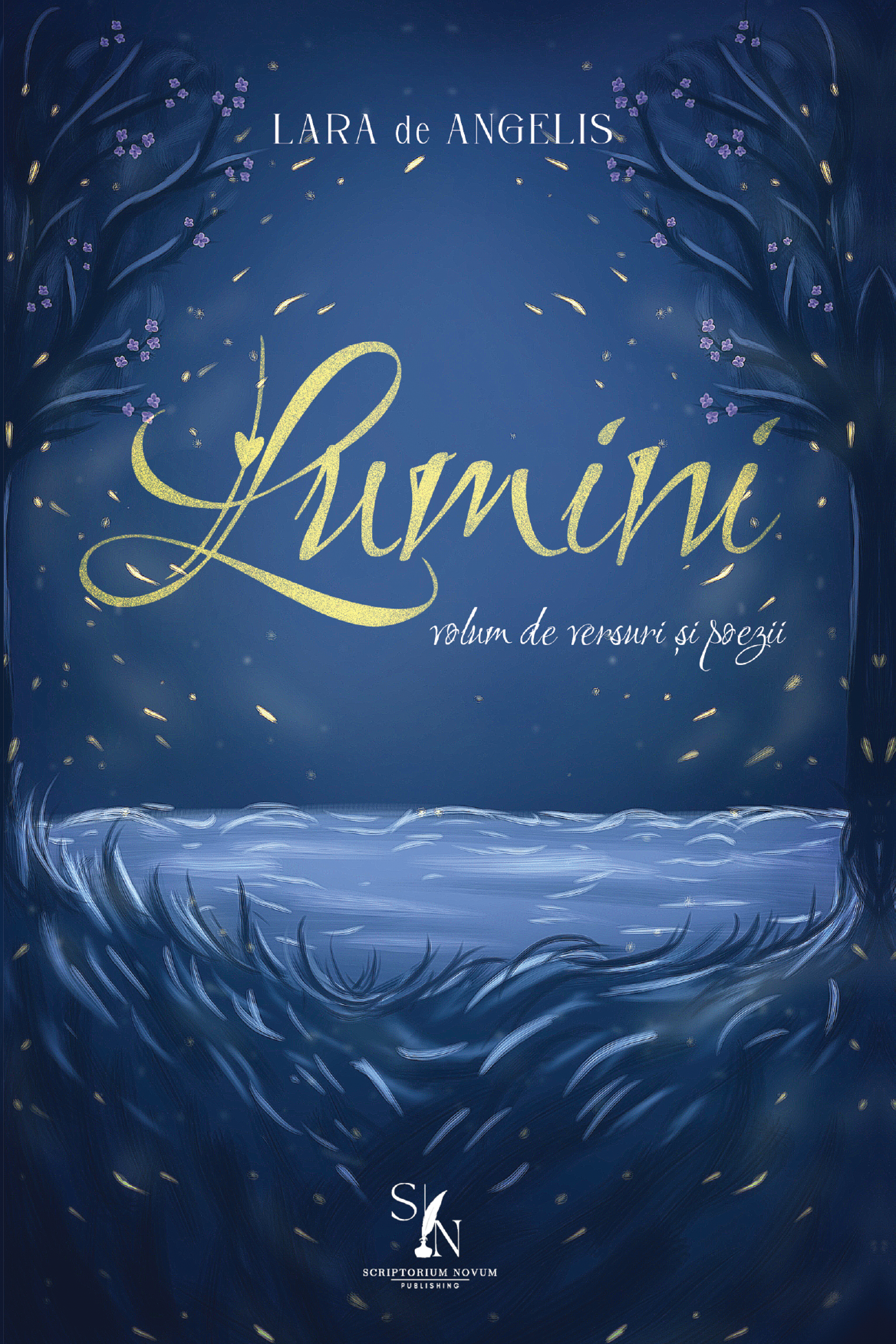 Lumini -  volum de poezii - PRINTED EDGES