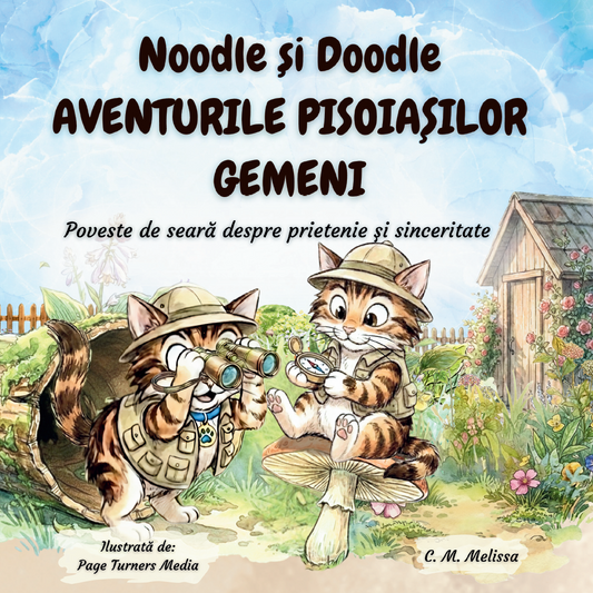 Noodle şi Doodle Aventurile Pisoiaşilor Gemeni - PRINTED EDGES
