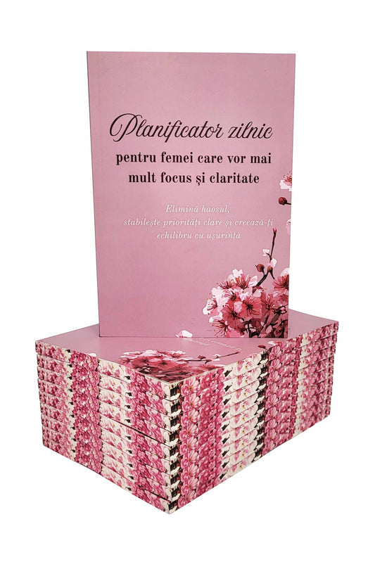 Planificator zilnic pentru femei care vor mai mult focus și claritate - PRINTED EDGES