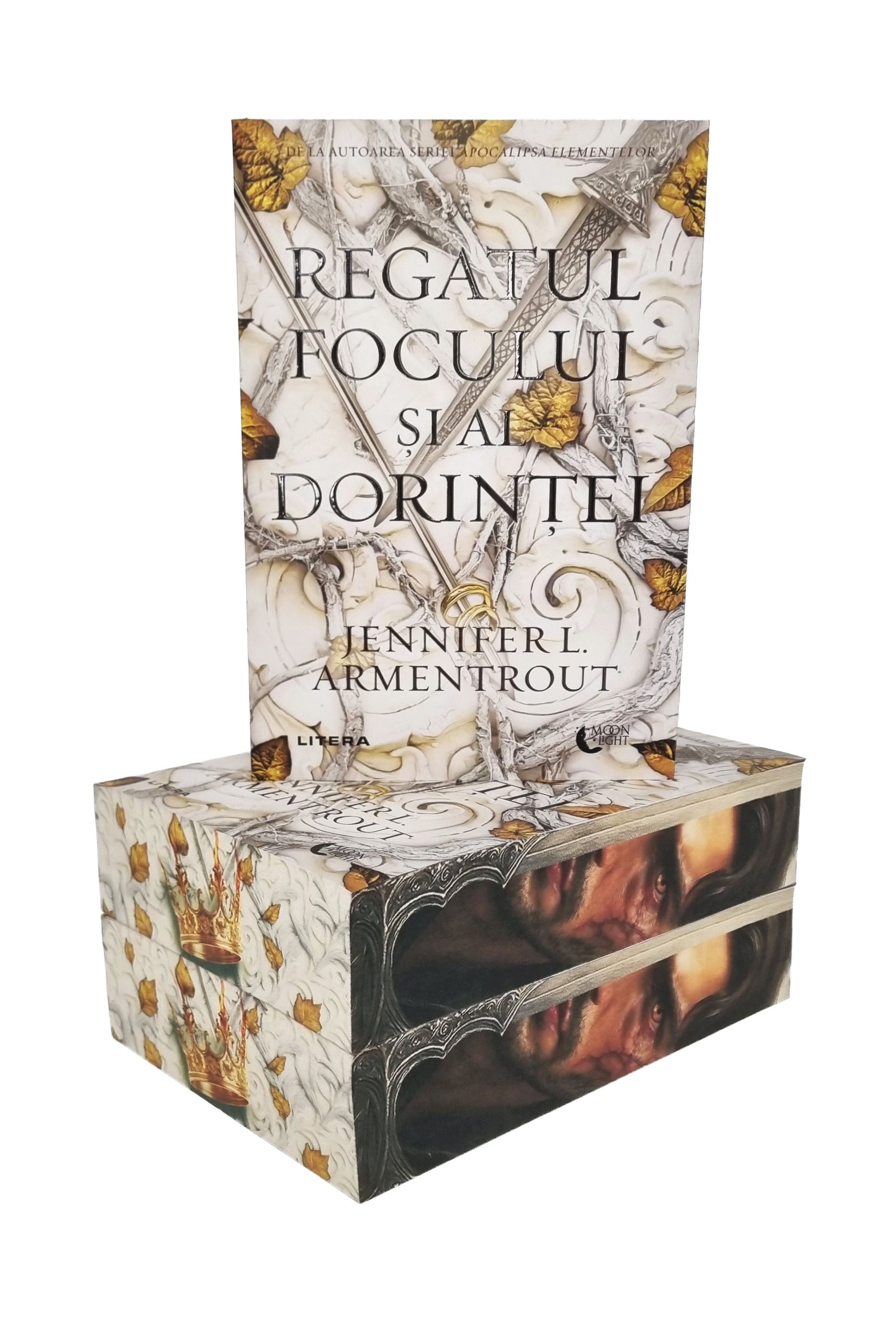 Regatul focului și al dorinței (Blood and Ash #2) - PRINTED EDGES