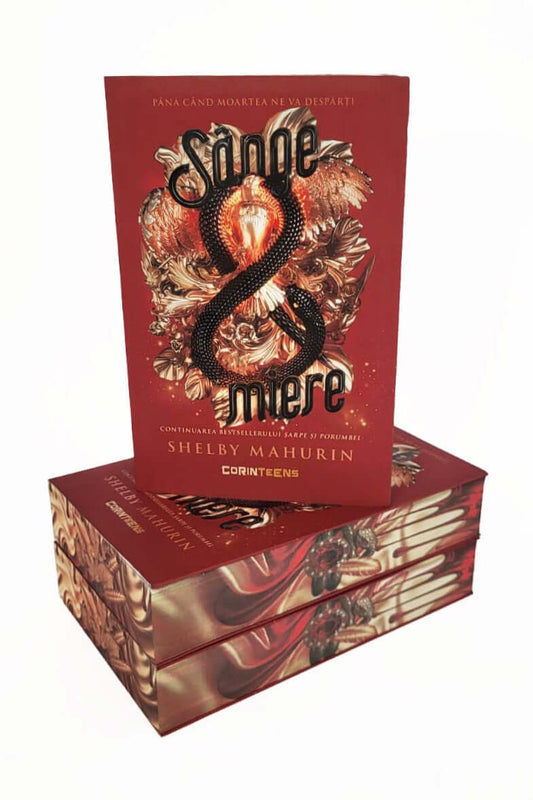 Sânge și miere (Seria Șarpe și porumbel #2) de Shelby Mahurin – copertă ca