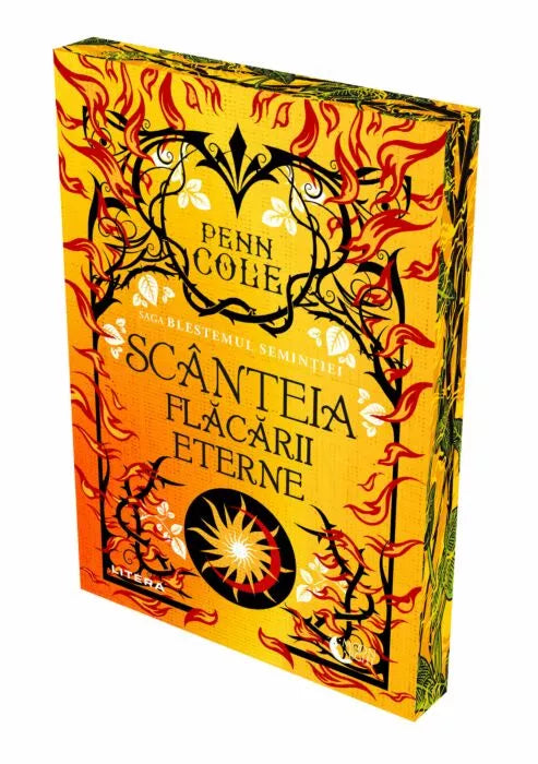 Scânteia flăcării eterne de Penn Cole- copertă carte