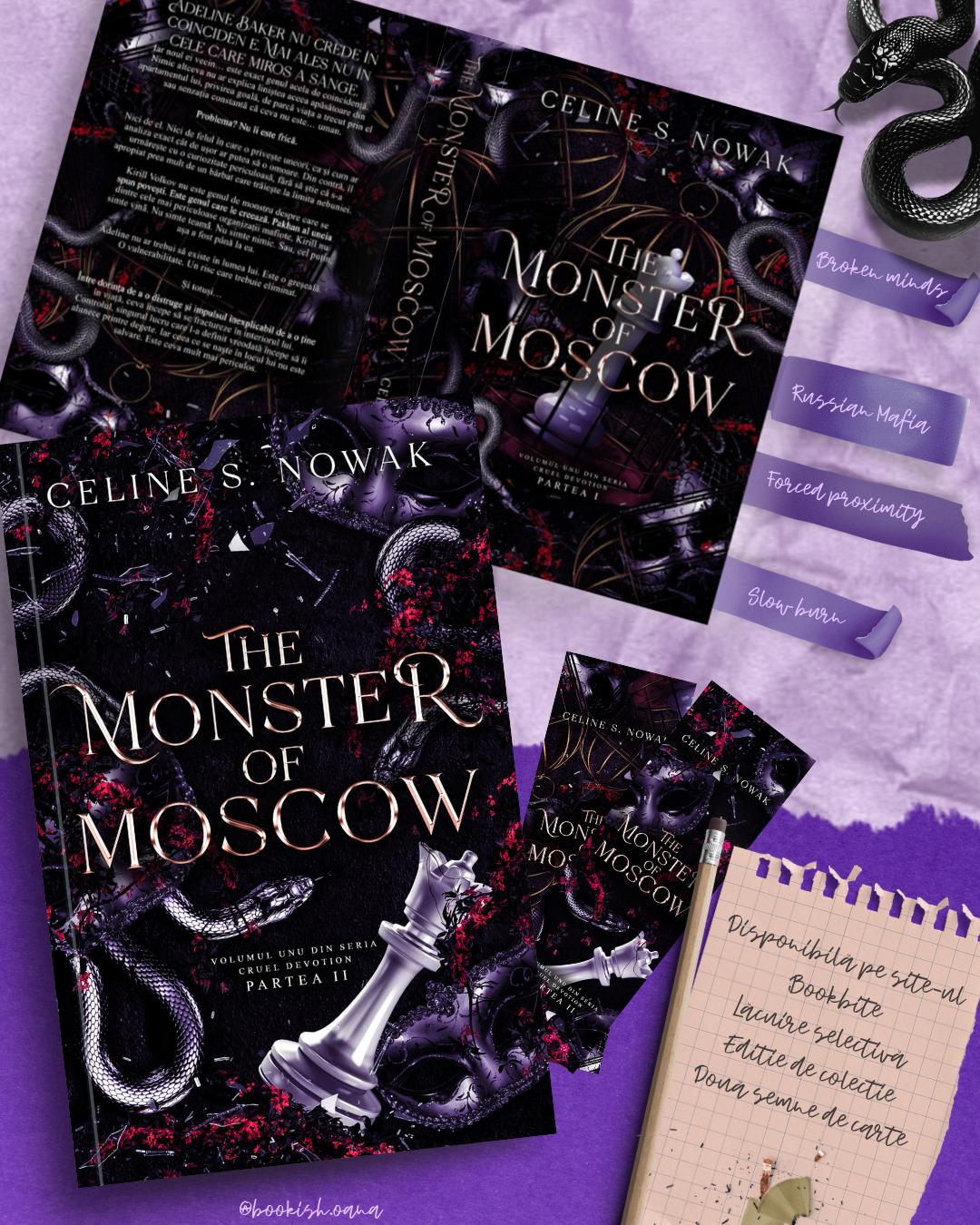 The monster of Moscow - ediția de colecție (partea 1 + partea 2) - PRINTED EDGES