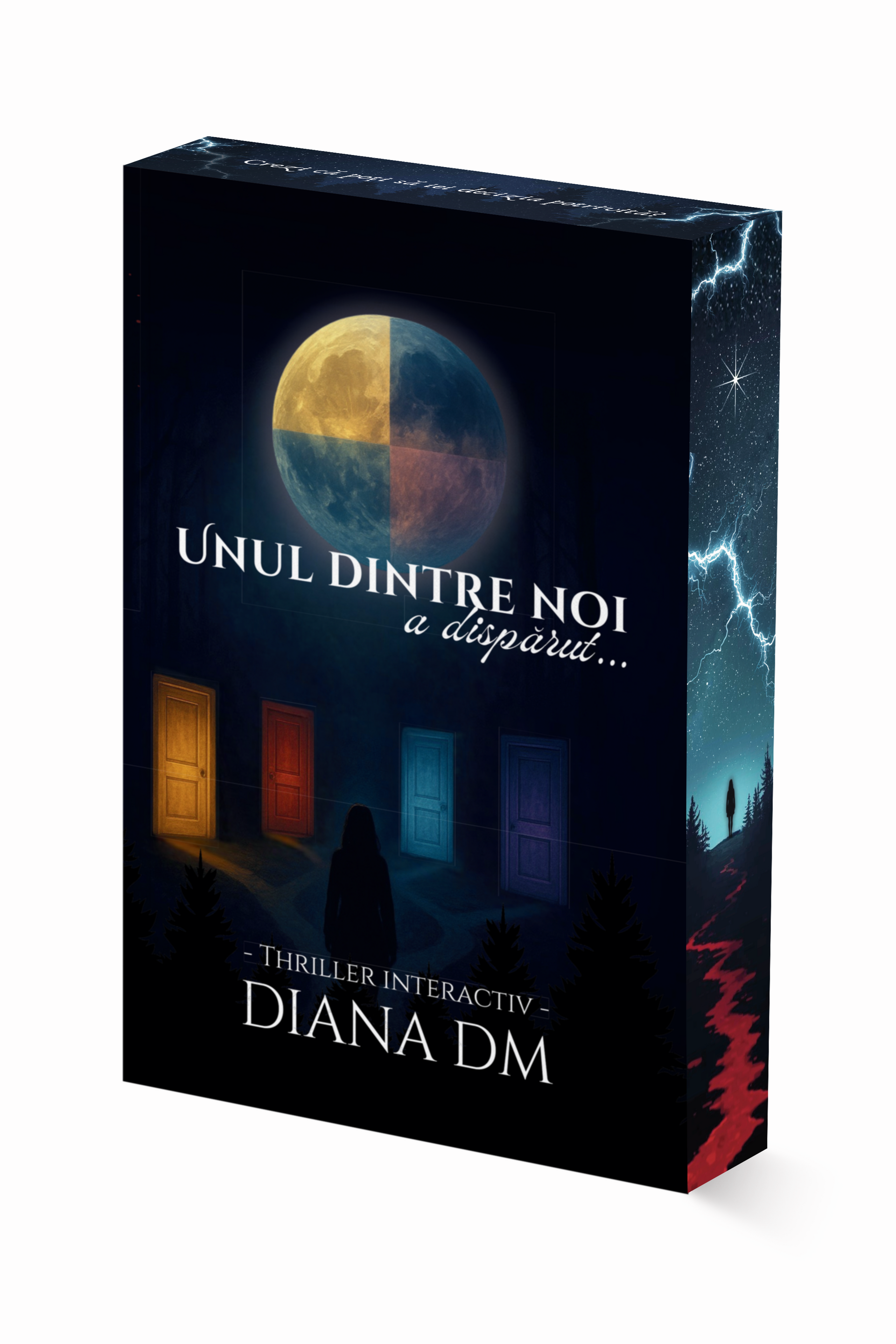 Unul dintre noi a dispărut... - Thriller interactiv - PRINTED EDGES
