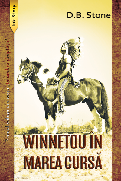 Coperta cărții În umbra dreptății - Winnetou în Marea Cursă
