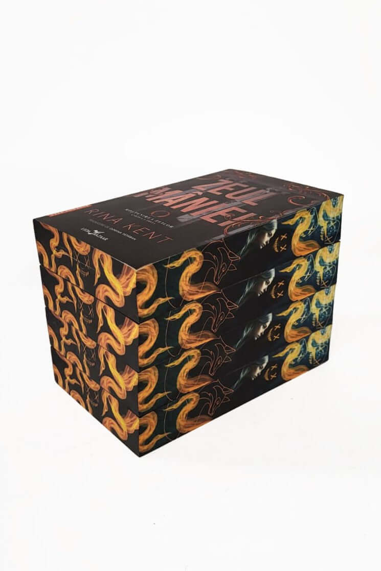 Zeul mâniei (Moștenirea zeilor #3 - ediție specială) PRINTED EDGES